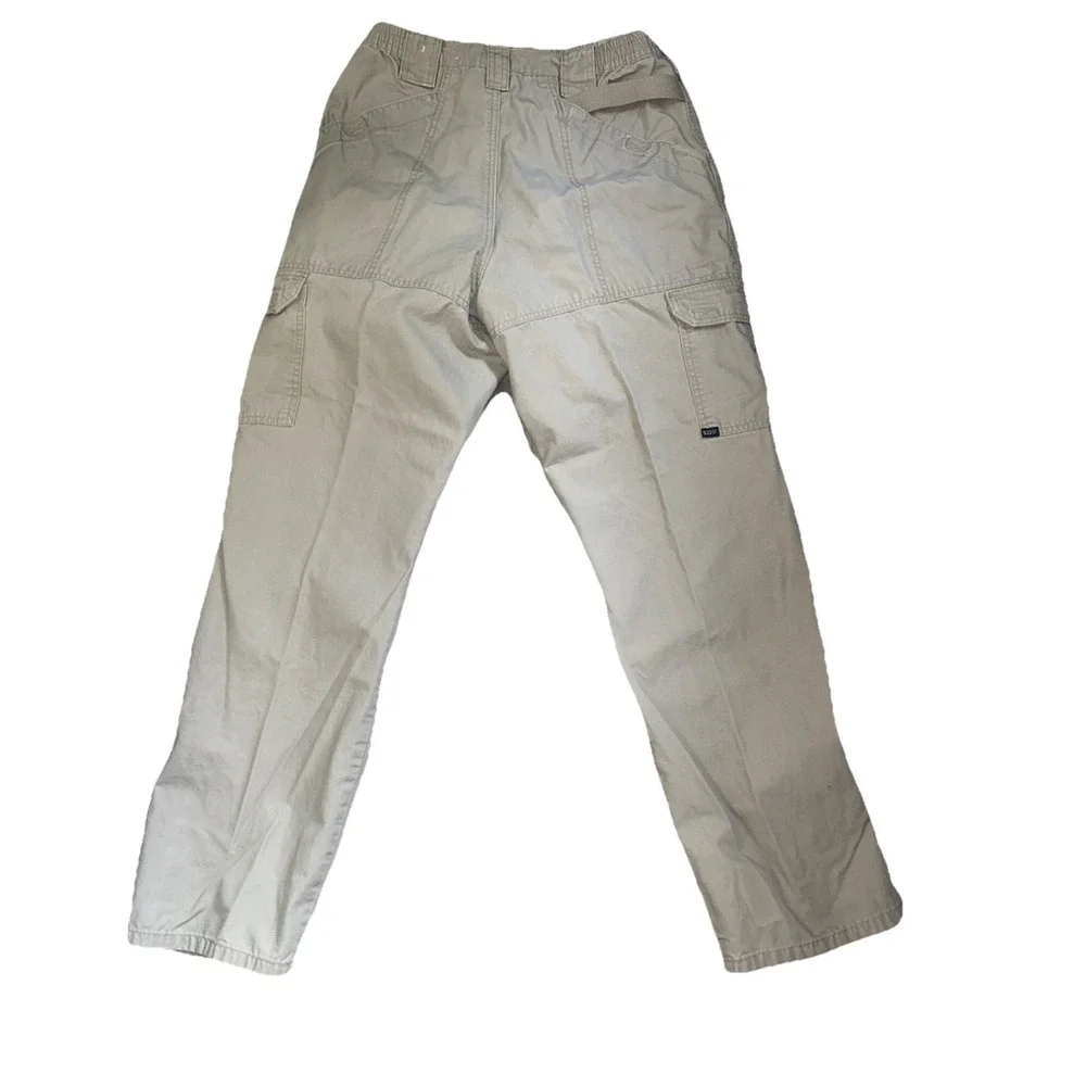 5.11 Tactical Stryke Pants Men's Khaki Beige 32X34 Cargo Rip Stop Style‎ 74251